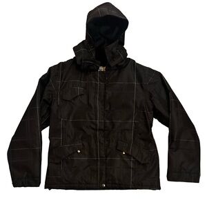 Pulse Black and White Ski Jacket